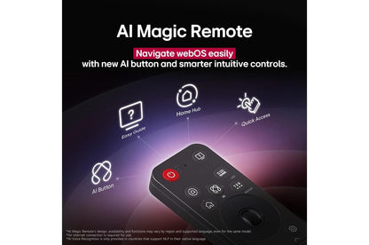 Lg 100QNED85AU 100 Inch Class LG QNED evo AI QNED85A Mini LED 4K Smart TV 2025