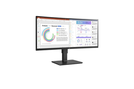 Lg 34BQ77QEB 34" WQHD UltraWide™ Curved Monitor with Built-in Speakers, & USB Type-C™
