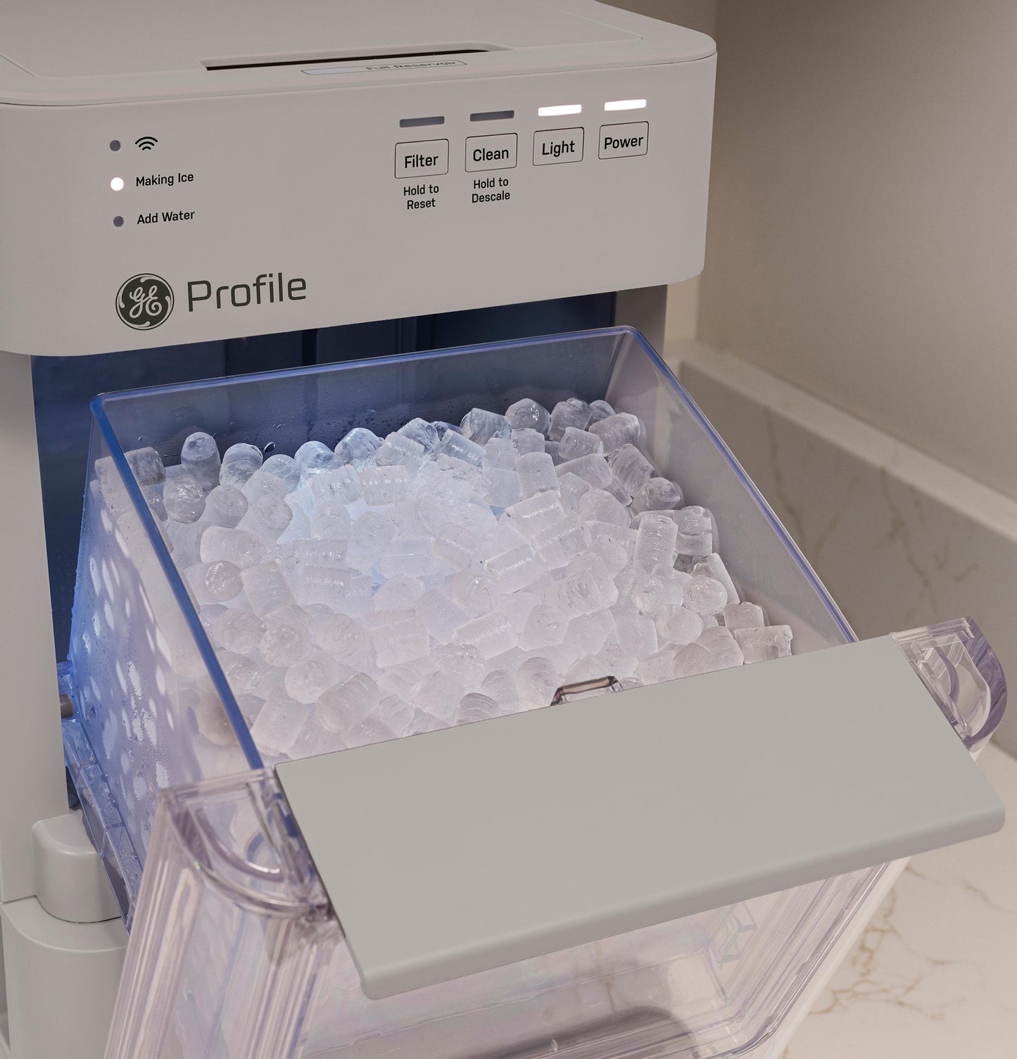 P4NM20BZLG GE Profile™ Opal™ Mini Nugget Ice Maker