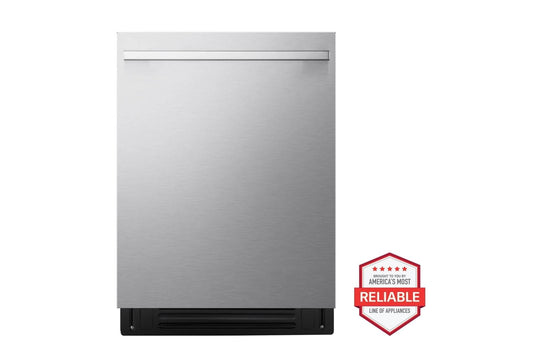 SDNTHS72S LG STUDIO FlushFit™ Dishwasher with 1-Hour Wash & Dry, QuadWash® Pro, and Dynamic Heat Dry™ with AutoVent™ Dry