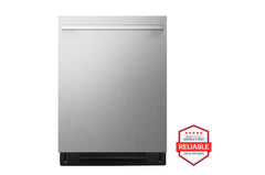 SDNTHS72S LG STUDIO FlushFit™ Dishwasher with 1-Hour Wash & Dry, QuadWash® Pro, and Dynamic Heat Dry™ with AutoVent™ Dry