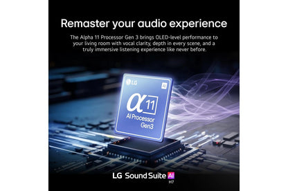 Lg H7 Sound Suite H7  Wireless Soundbar 9.1.6 Spatial Audio  Dolby Atmos FlexConnect Soundbar for TV