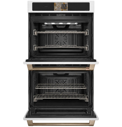 Cafe CTD90DP4ZW2 CAF(EBACK)™ Professional Series 30" Smart Built-In Convection Double Wall Oven