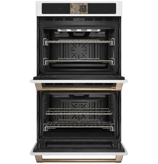 Cafe CTD90DP4ZW2 CAF(EBACK)™ Professional Series 30" Smart Built-In Convection Double Wall Oven