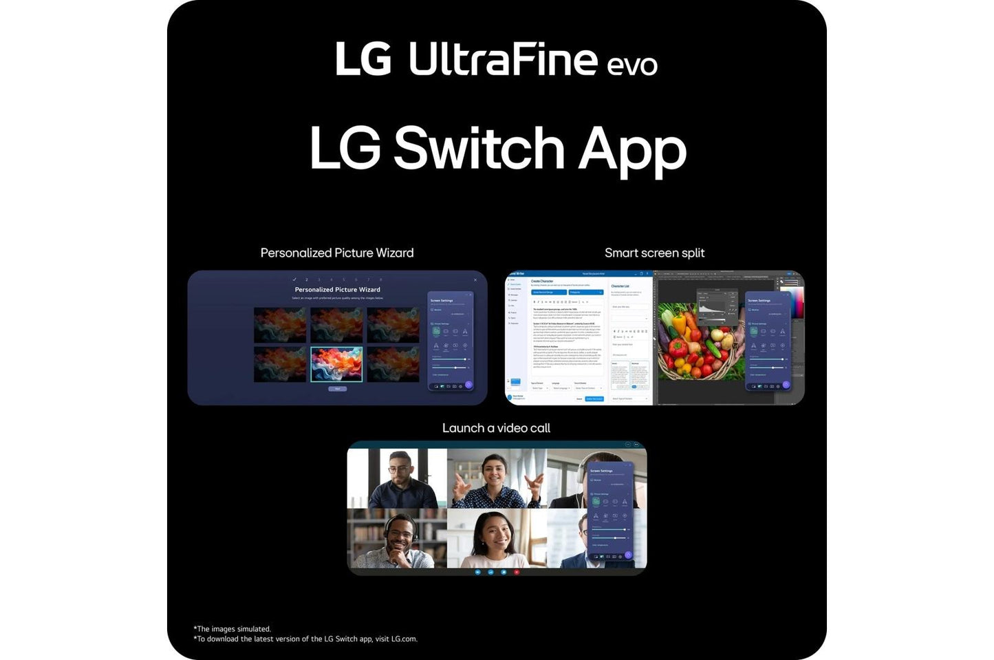 Lg 40U990AW 40 Inch UltraFine evo™ 5K2K WUHD Nano IPS Black Monitor with Thunderbolt™ 5 PD 96W
