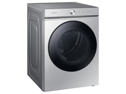 Samsung DVE53BB8700T Bespoke 7.6 cu. ft. Ultra Capacity Electric Dryer with Super Speed Dry and AI Smart Dial in Silver Steel