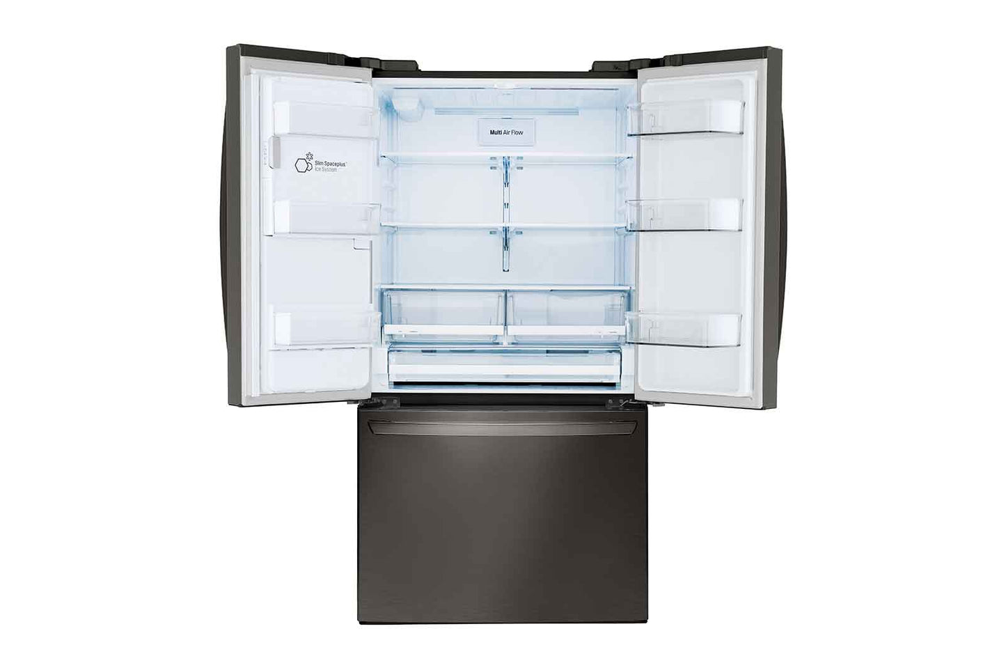 Lg LRFS28XBD 28 cu. ft. 3 Door French Door, Standard Depth, Ice and Water with Single Ice