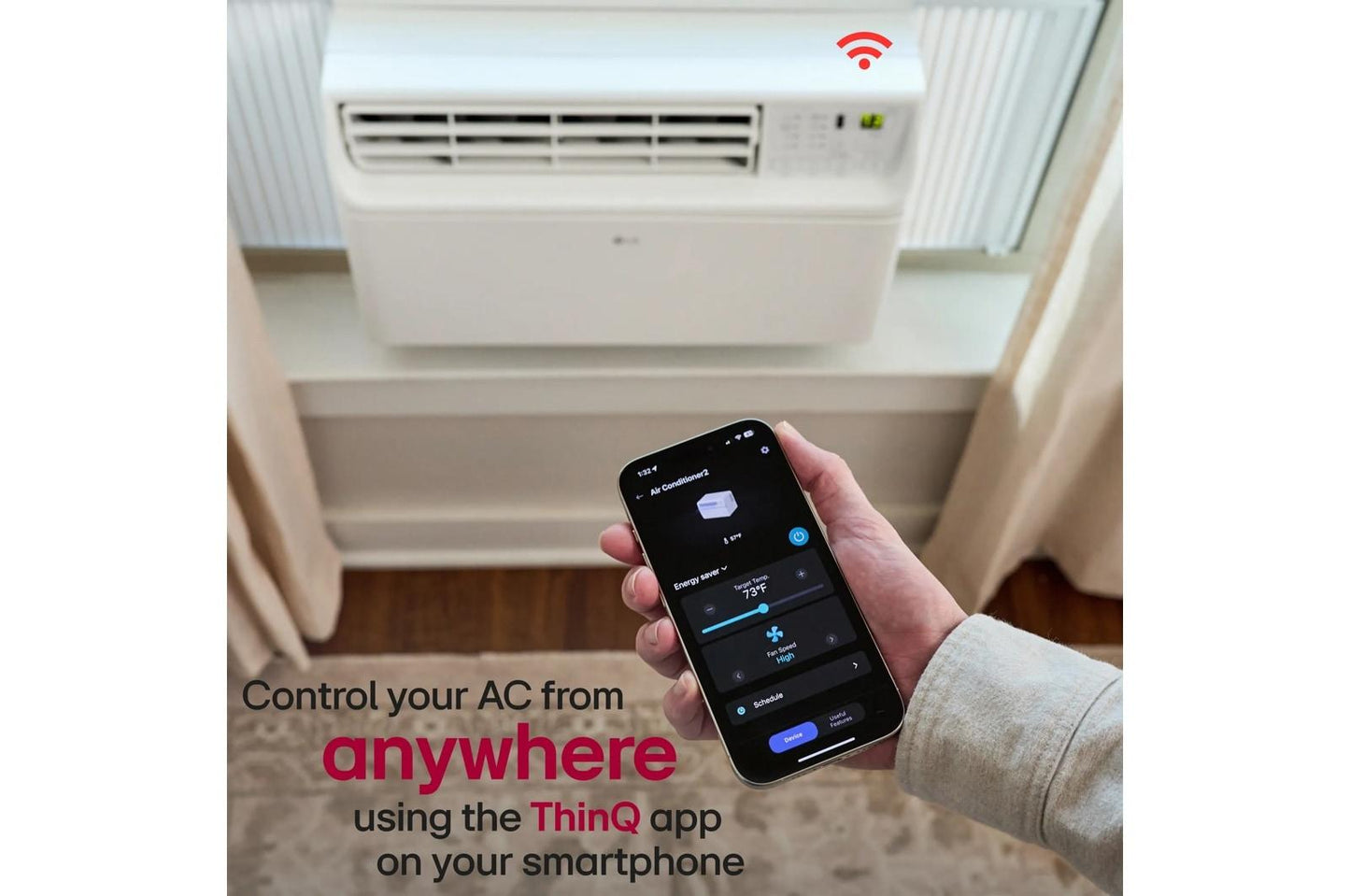 Lg LW1022FVSM 10,000 BTU Dual Inverter Energy Star Window Air Conditioner  Cools Up To 450 sq. ft.