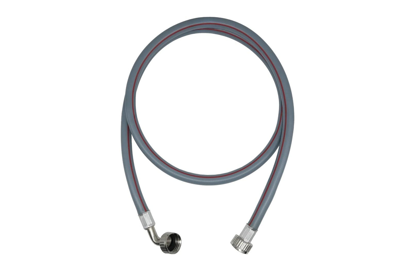 AGF04127475 LG Accessories 4.9 ft. Universal Rubber Washing Machine Hose with Elbow (2-Pack)