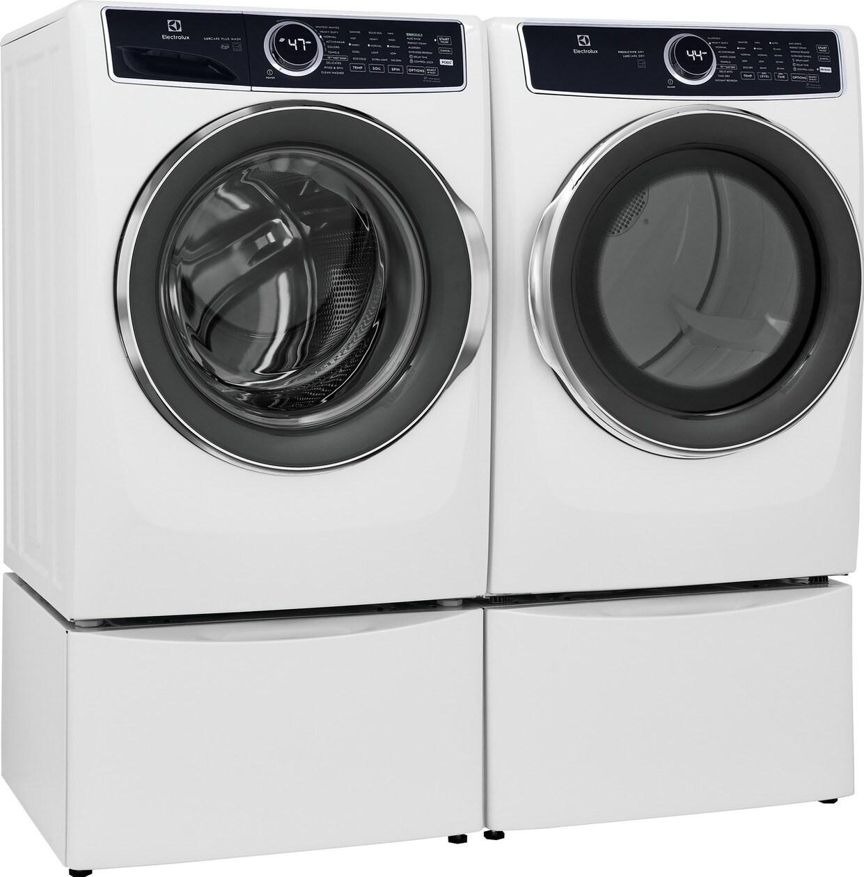 ELFG7537AW Electrolux Front Load Perfect Steam™ Gas Dryer with Predictive Dry™ and Instant Refresh - 8.0 Cu. Ft.