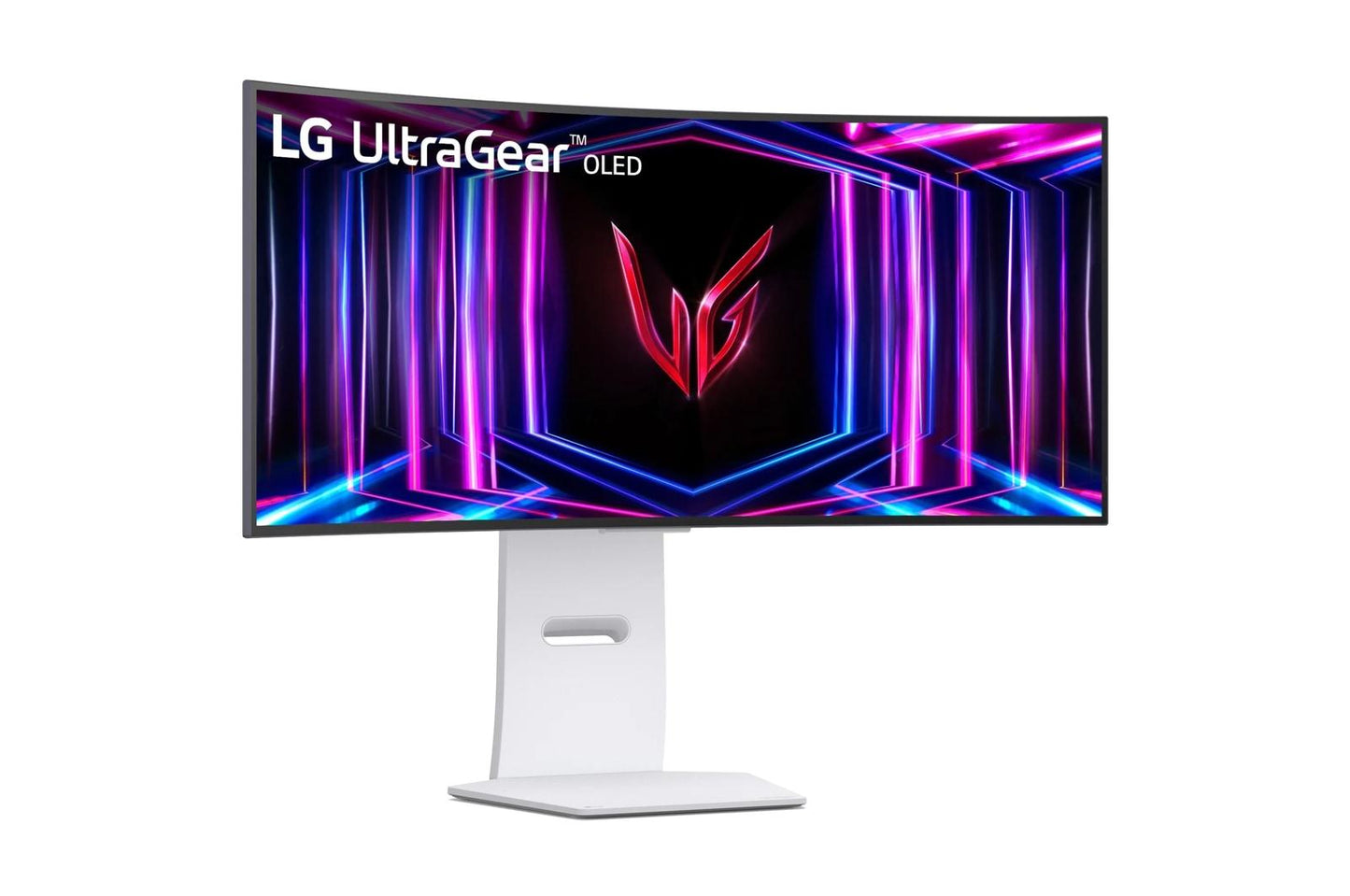 Lg 34GS95QEW 34 Inch UltraGear™ OLED Curved Gaming Monitor WQHD 1440P with 240Hz Refresh Rate 0.03ms Response Time