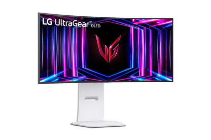 Lg 34GS95QEW 34 Inch UltraGear™ OLED Curved Gaming Monitor WQHD 1440P with 240Hz Refresh Rate 0.03ms Response Time