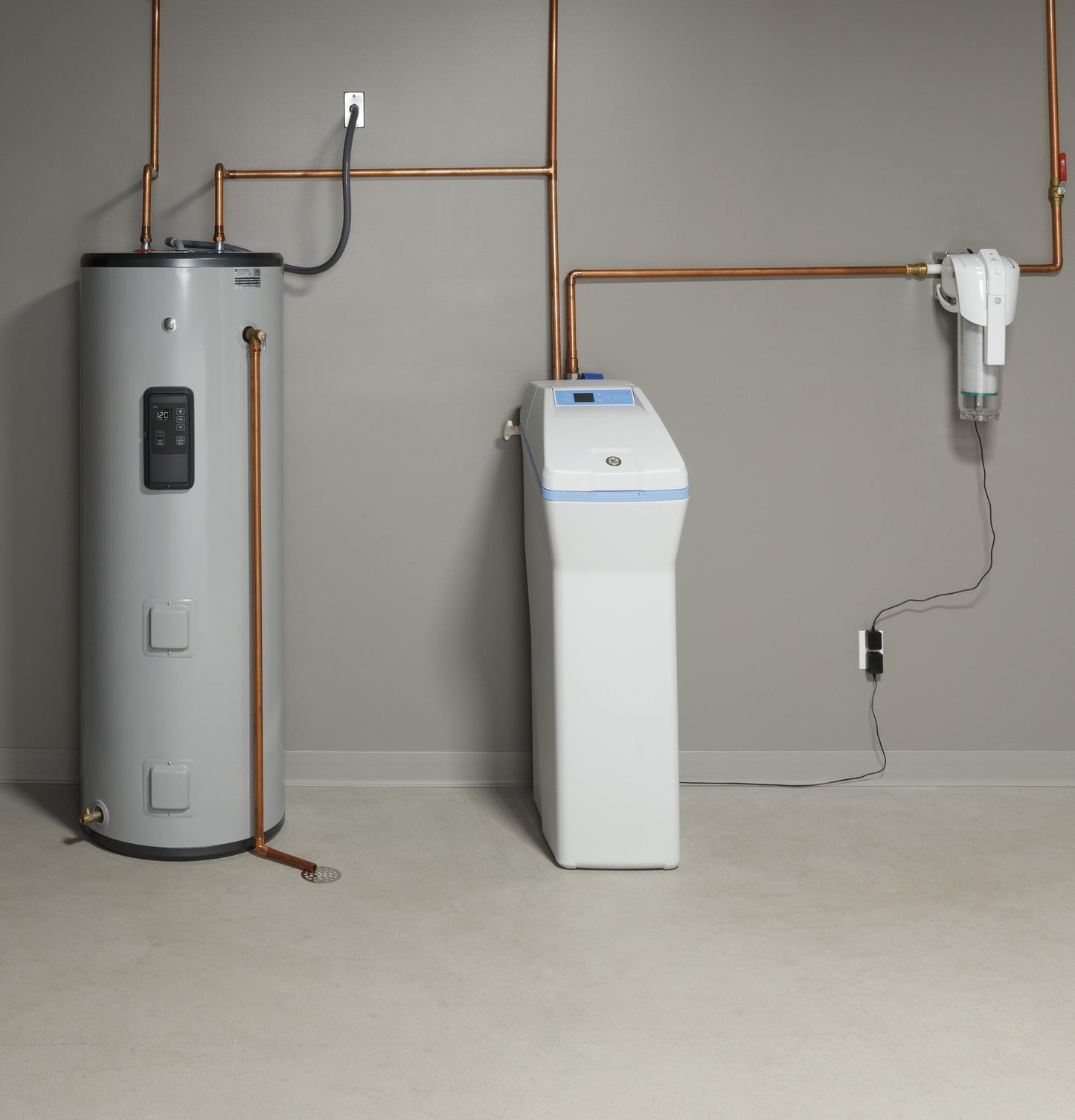 GE50T10BLM GE® Smart 50 Gallon Tall Electric Water Heater