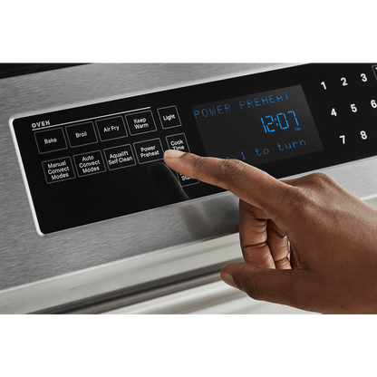 Maytag MES8800PZ 30-Inch Wide Slide-In Electric Range With Air Fry - 6.4 Cu. Ft.