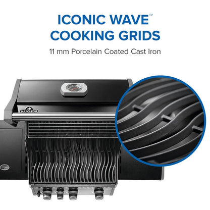 Napoleon Bbq R425SBNK2FB Rogue 425 SB with Range Side Burner , Natural Gas, Black