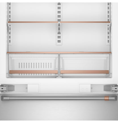 CIC36LK6ZII CAFE™ 36" Panel-Ready Integrated Bottom-Freezer Refrigerator - Left Swing