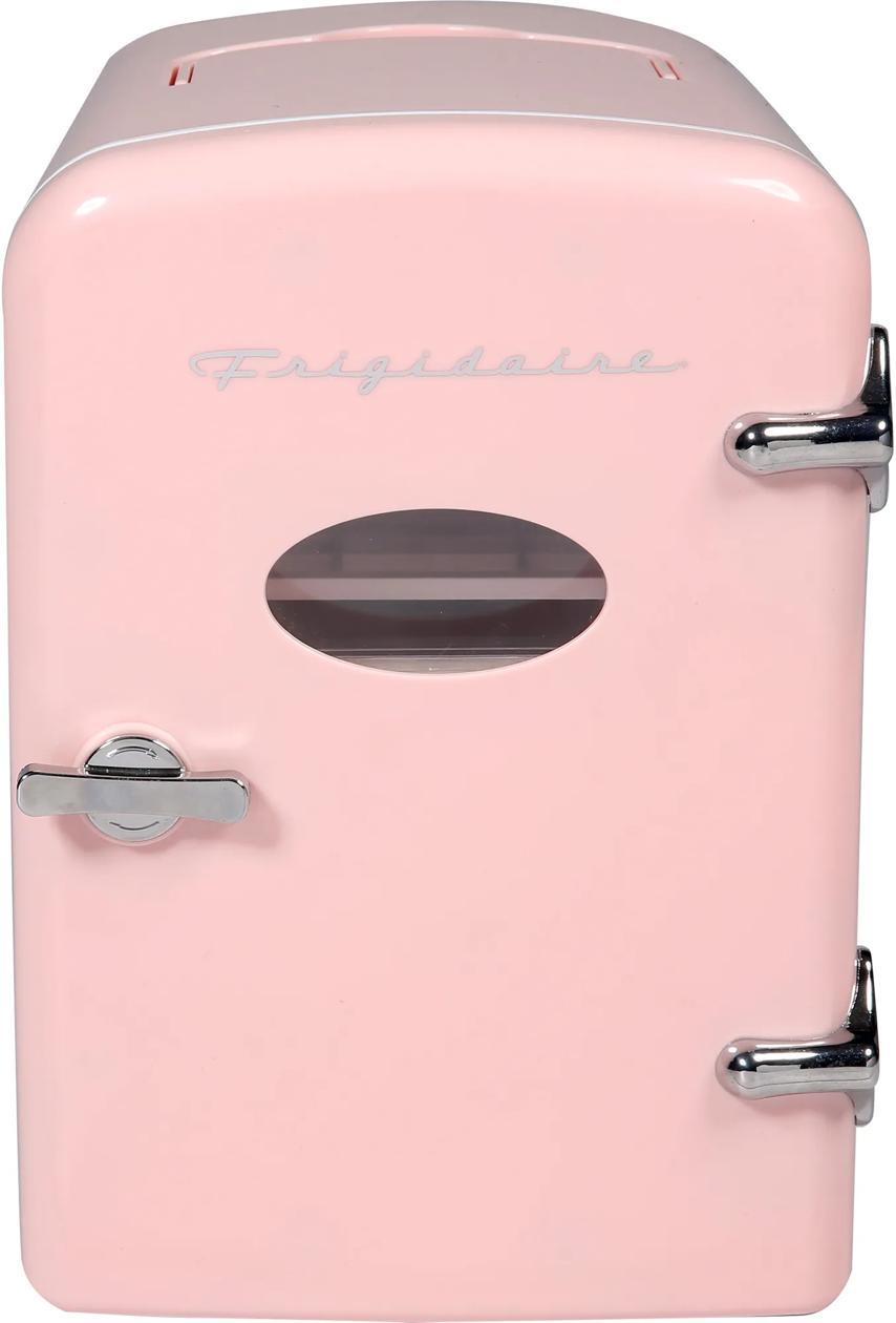 Frigidaire EFMIS175PINK 9-Can Retro Mini Fridge Cooler - Pink