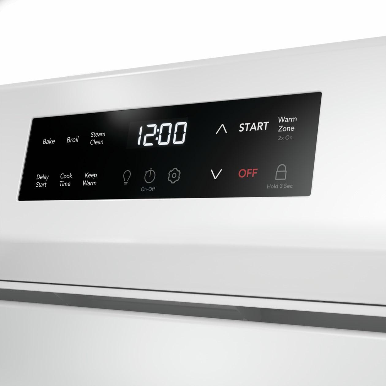 Frigidaire FCRE3062AW 30" Electric Range with the EvenTemp®
