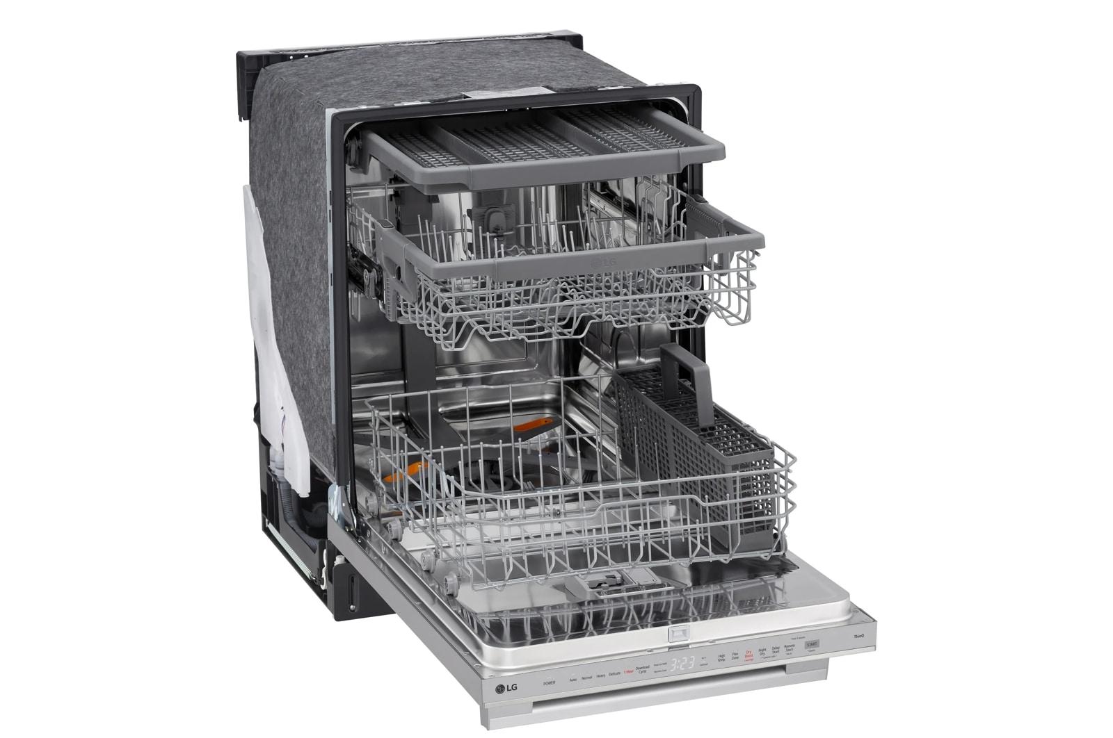 Lg LDTH555NS Top-Control Dishwasher with 1-Hour Wash & Dry, QuadWash® Pro, and Dynamic Heat Dry™