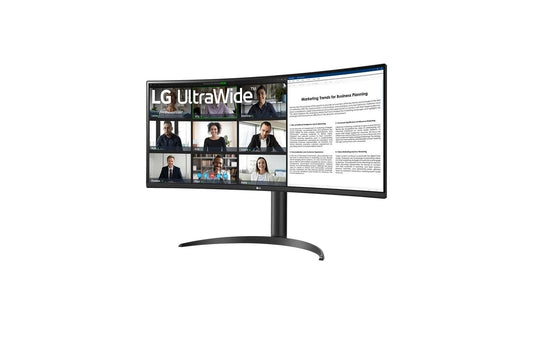 Lg 34BR55QCB 34" VA WQHD Monitor with HDR10, sRGB 99%, USB Type-C™, Reader Mode & Flicker Safe
