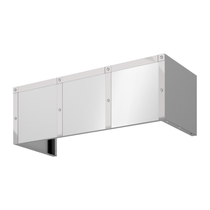 Zephyr DC14812AS Duct Cover, 48in x 12in, SS