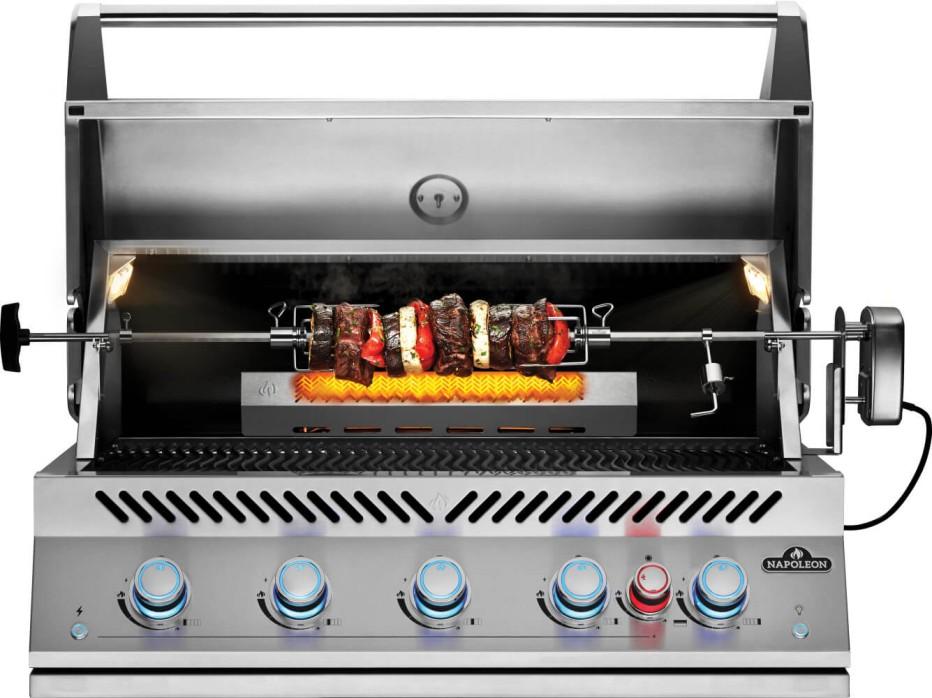 Napoleon Bbq Built-In 700 Series 38 with Infrared Rear Burner , Natural Gas, Stainless Steel