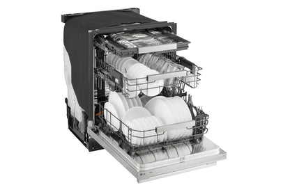 Lg LDNTH862S Smart Hidden Top Control Dishwasher with 1-Hour Wash & Dry, QuadWash® Pro, TrueSteam® and Dynamic Heat Dry™ w/AutoVent Dry™