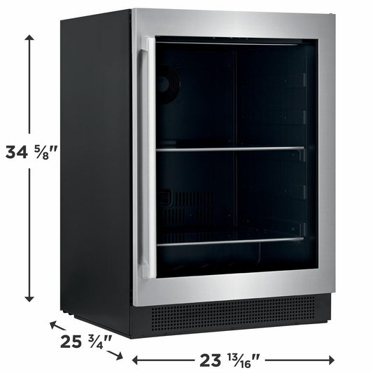 Electrolux EI24BC15VS 5 Cu. Ft. Under-Counter Beverage Center