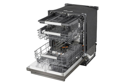 Lg LDNTH753D Smart FlushFit™ Top Control Dishwasher with 1-Hour Wash & Dry, QuadWash® Pro, TrueSteam® and Dynamic Heat Dry™ w/AutoVent Dry™