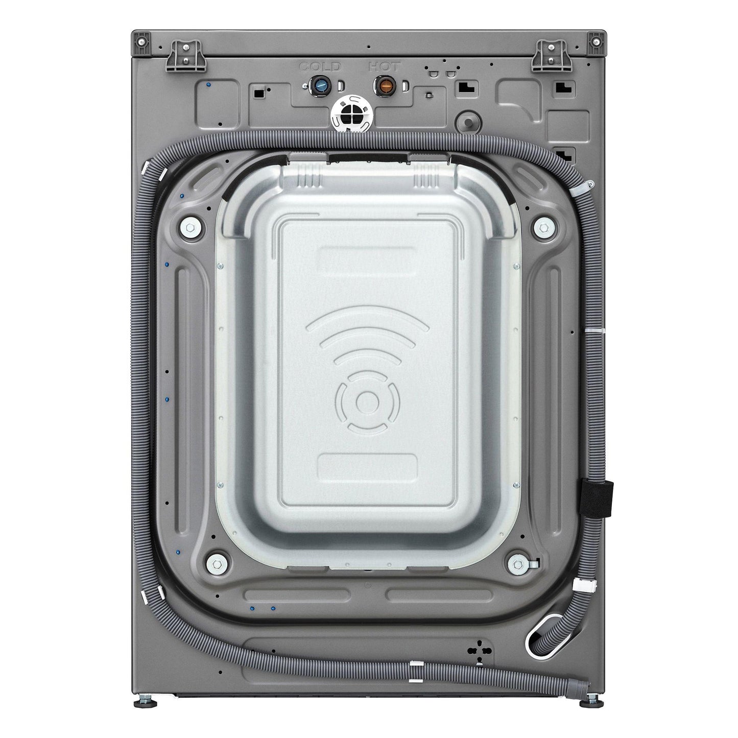 Lg WM6998HVA Ventless Washer/Dryer Combo LG WashCombo™ All-in-One 5.0 cu. ft. Mega Capacity with Inverter HeatPump™ Technology and Direct Drive Motor