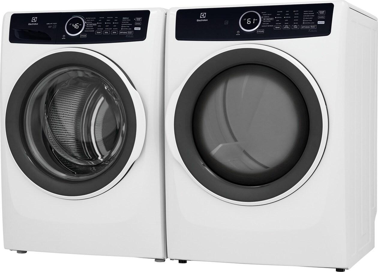 ELFG7437AW Electrolux Front Load Perfect Steam™ Gas Dryer with Instant Refresh - 8.0 Cu. Ft.