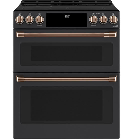 Cafe CXFCHHKPMCU CAF(EBACK)™ Front Control Induction Knobs and Handles - Brushed Copper