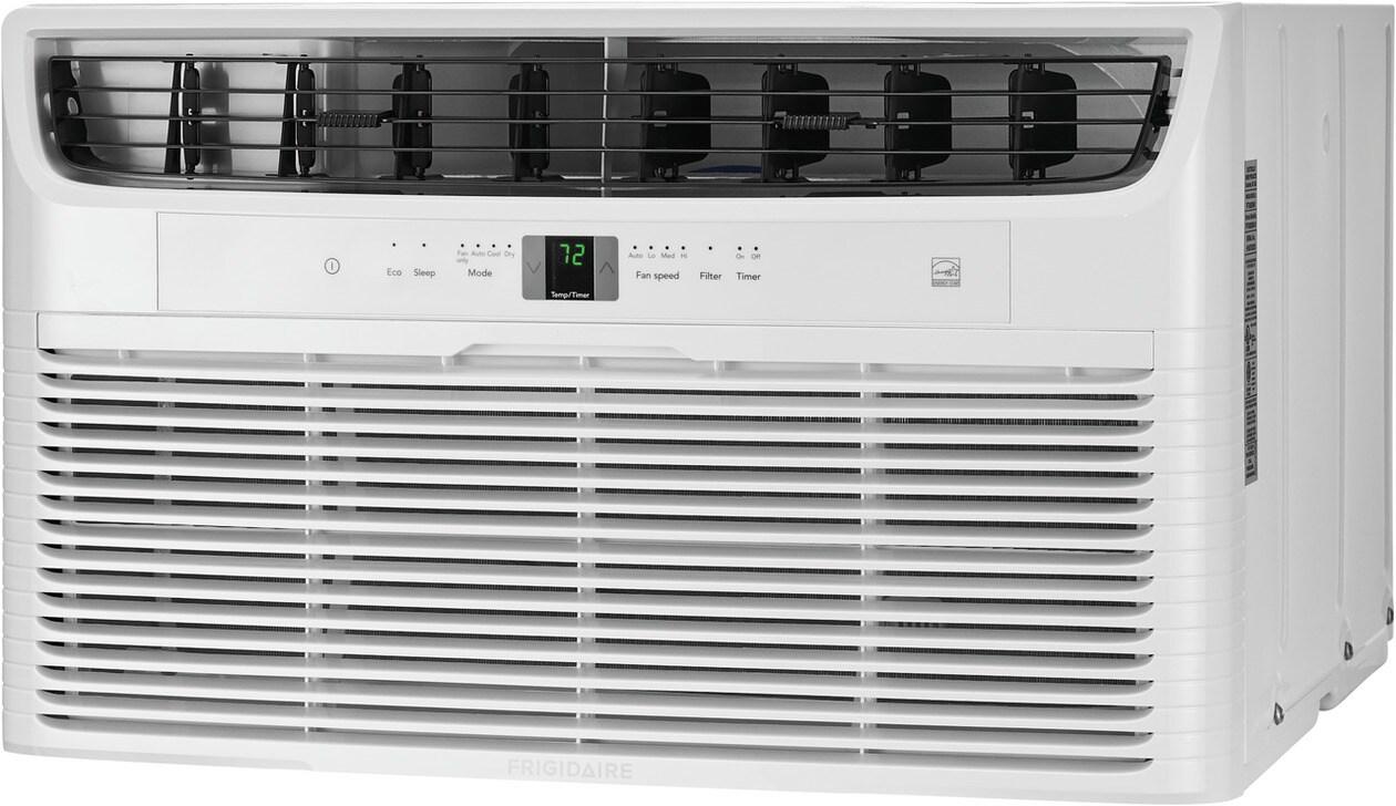 Frigidaire FHTE103WA2 10,000 BTU Wall Room Air Conditioner with Supplemental Heat