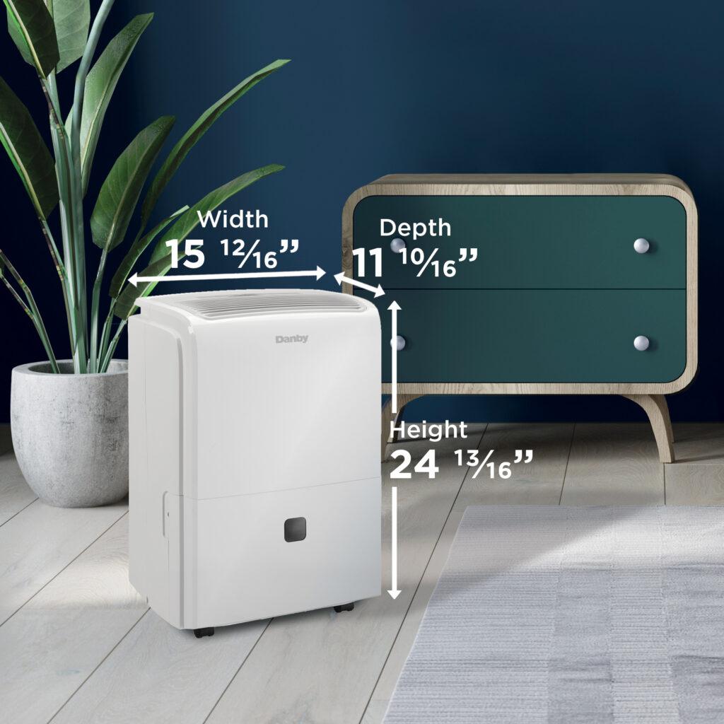 DDR040EB2WDB Danby 40Pint Dehumidifier in White
