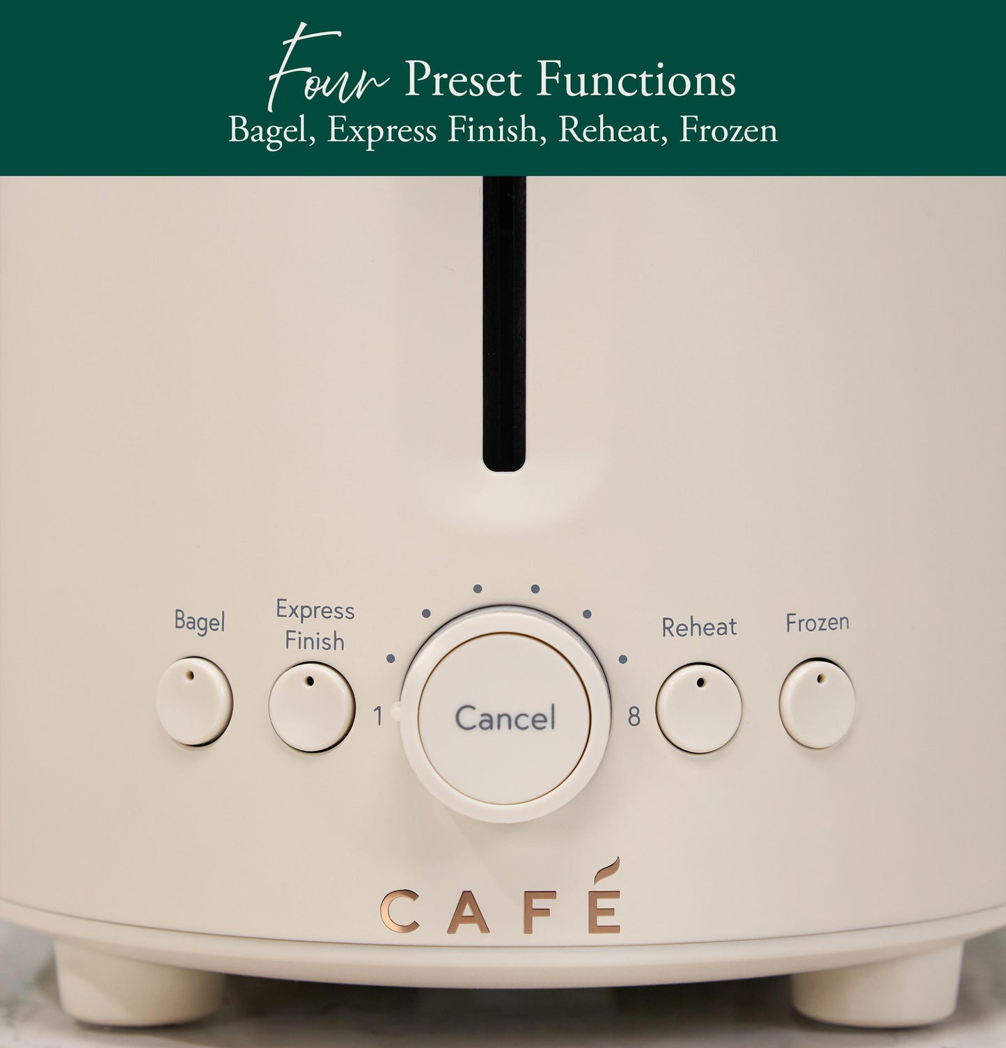 Cafe C9T2MA1ZC1 CAF(EBACK)™ Express Finish Toaster