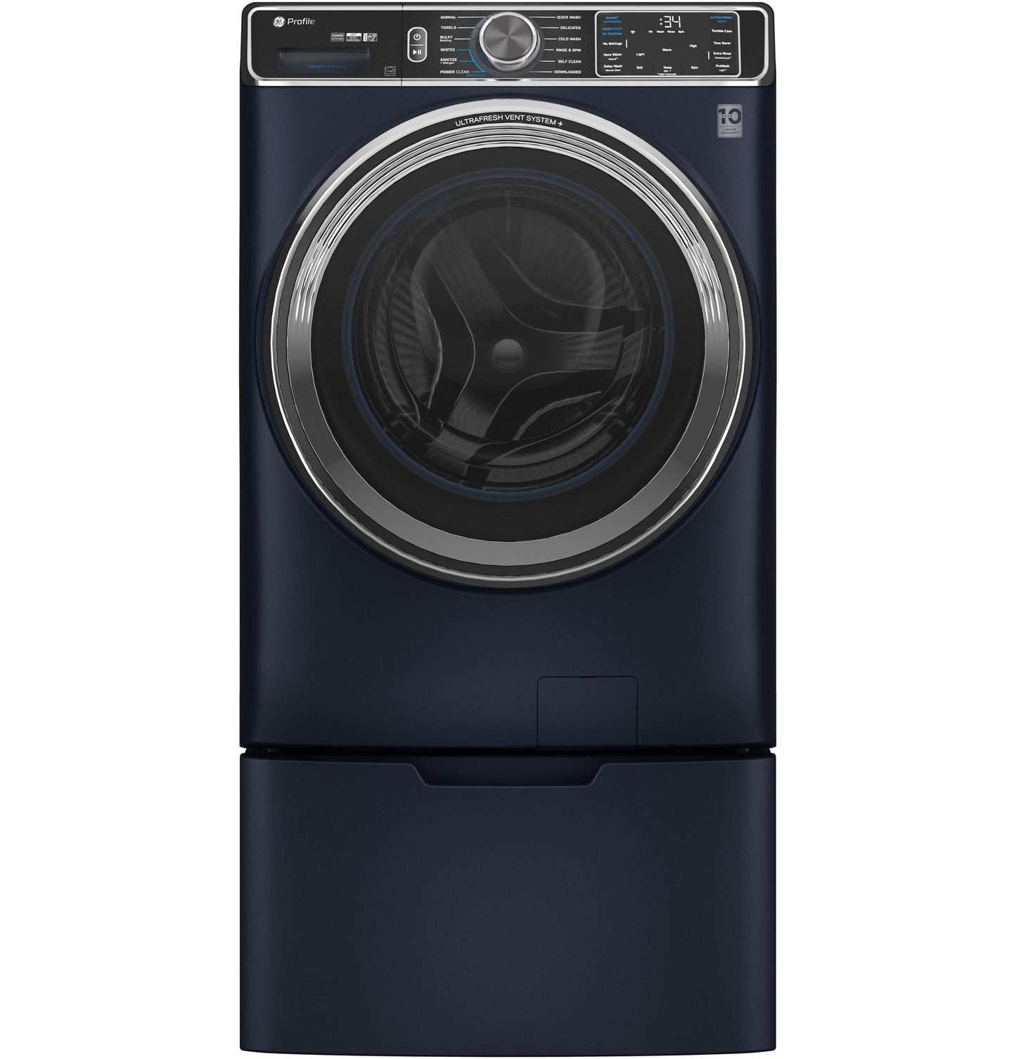 PFW870SPVRS GE Profile™ 5.3 cu. ft. Capacity Smart Front Load ENERGY STAR® Washer with UltraFresh™ Vent System+ with OdorBlock™
