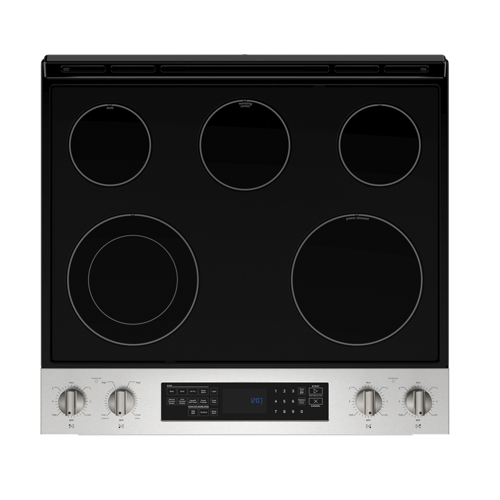 Maytag MES8800PZ 30-Inch Wide Slide-In Electric Range With Air Fry - 6.4 Cu. Ft.