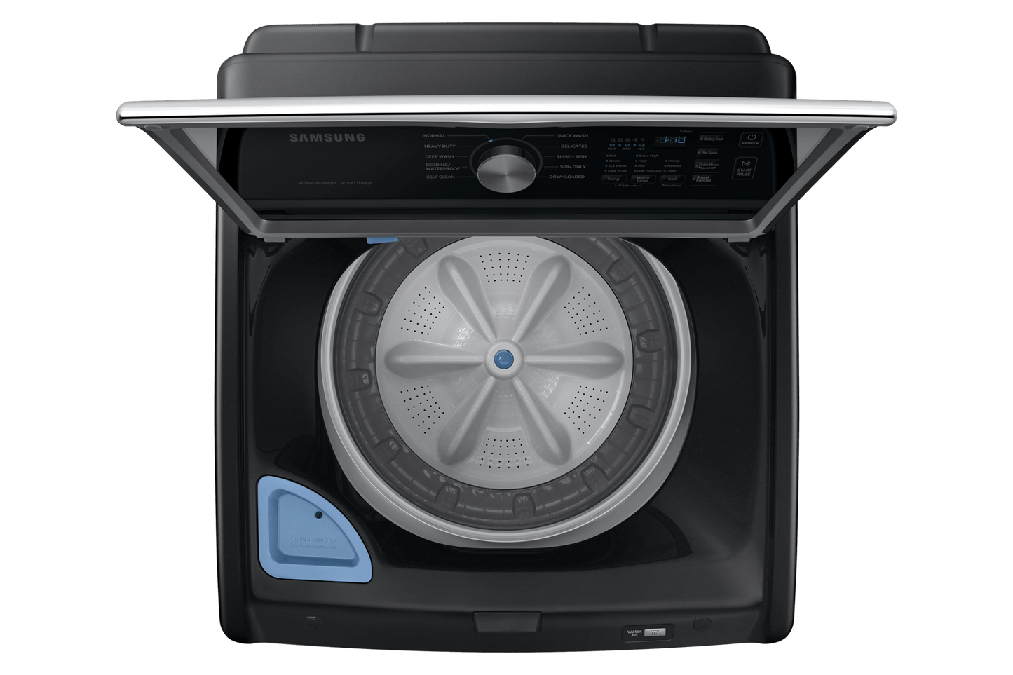 Samsung WA47CG3500AV 4.7 cu. ft. Large Capacity Smart Top Load Washer with Active WaterJet in Brushed Black