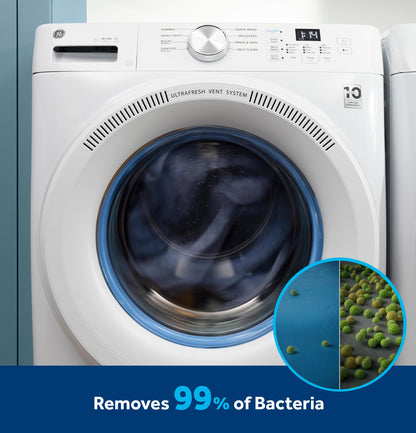 GFW350SSYWW GE® ENERGY STAR® 4.6 cu. ft. Capacity Smart Front Load Washer with UltraFresh Vent System with OdorBlock™