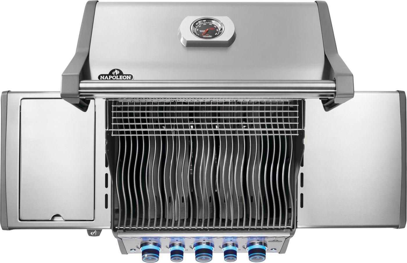 Napoleon Bbq RPS425RSIBNSS2 Rogue PRO-S 425 RSIB with Infrared Side and Rear Burner , Natural Gas, Stainless Steel