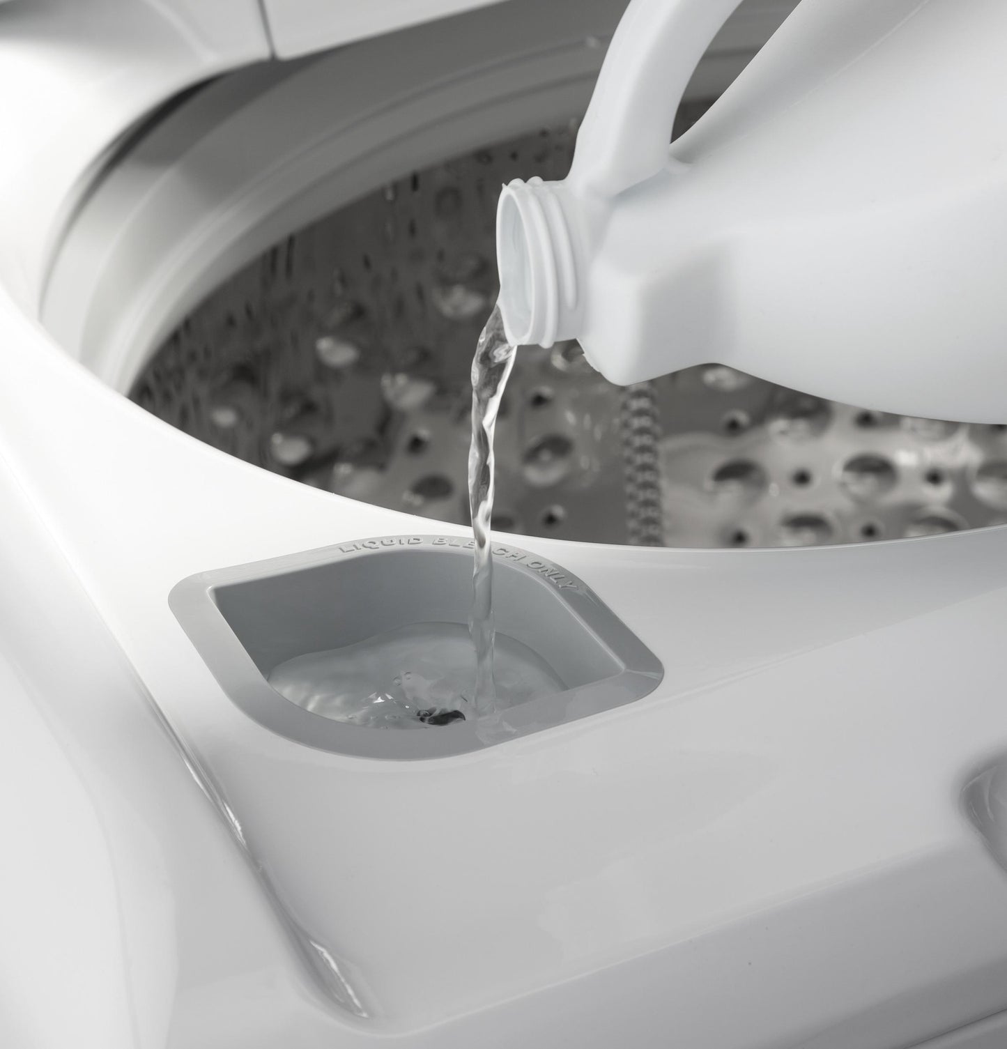 GTW525ACWWB GE® 4.3 cu. ft. Capacity Washer with Stainless Steel Basket,5-yr Limited Warranty
