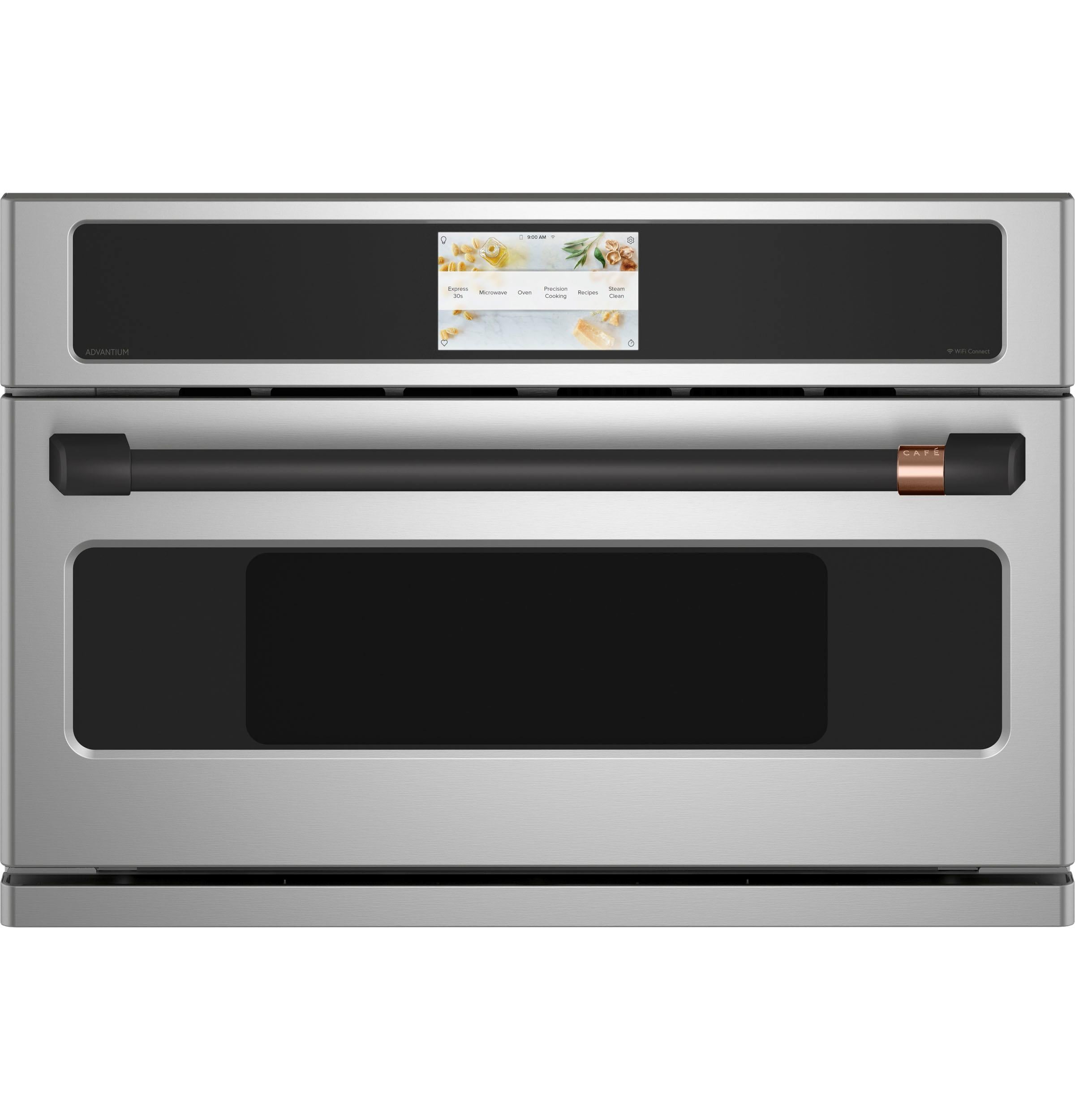 Cafe CSB923P2VS1 Caf(eback)™ 30" Smart Five in One Wall Oven with 240V Advantium® Technology