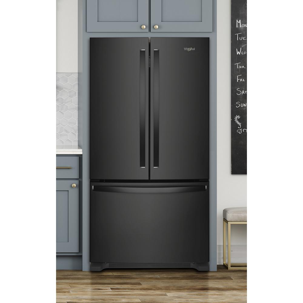 Whirlpool 36-inch Wide Counter Depth French Door Refrigerator - 20 cu. ft.