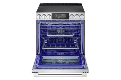 LSIU6339XE LG SIGNATURE 6.3 cu. ft. Smart Induction Slide-In Range with Dynamic ProBake Convection®, Air Fry, Air Sous Vide, Pizza mode and AI Gourmet Camera
