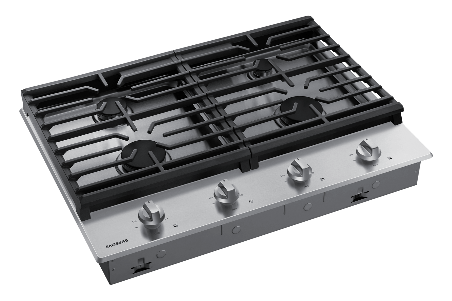Samsung NA30R5310FS Gas Cooktop Cast Iron Grates  17K BTU Power Burner  30" Width
