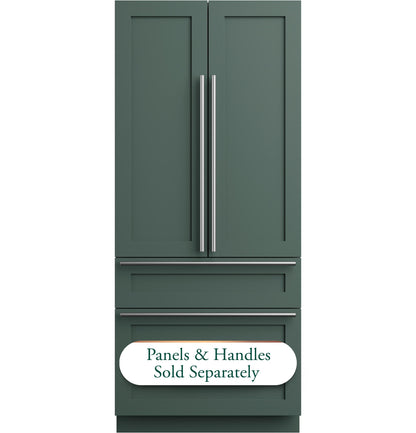 CIP36NK6ZII CAFE™ 36" Panel-Ready Integrated French-Door Refrigerator