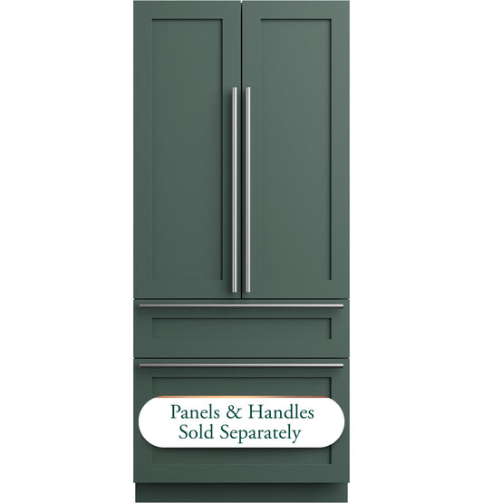 CIP36NK6ZII CAFE™ 36" Panel-Ready Integrated French-Door Refrigerator