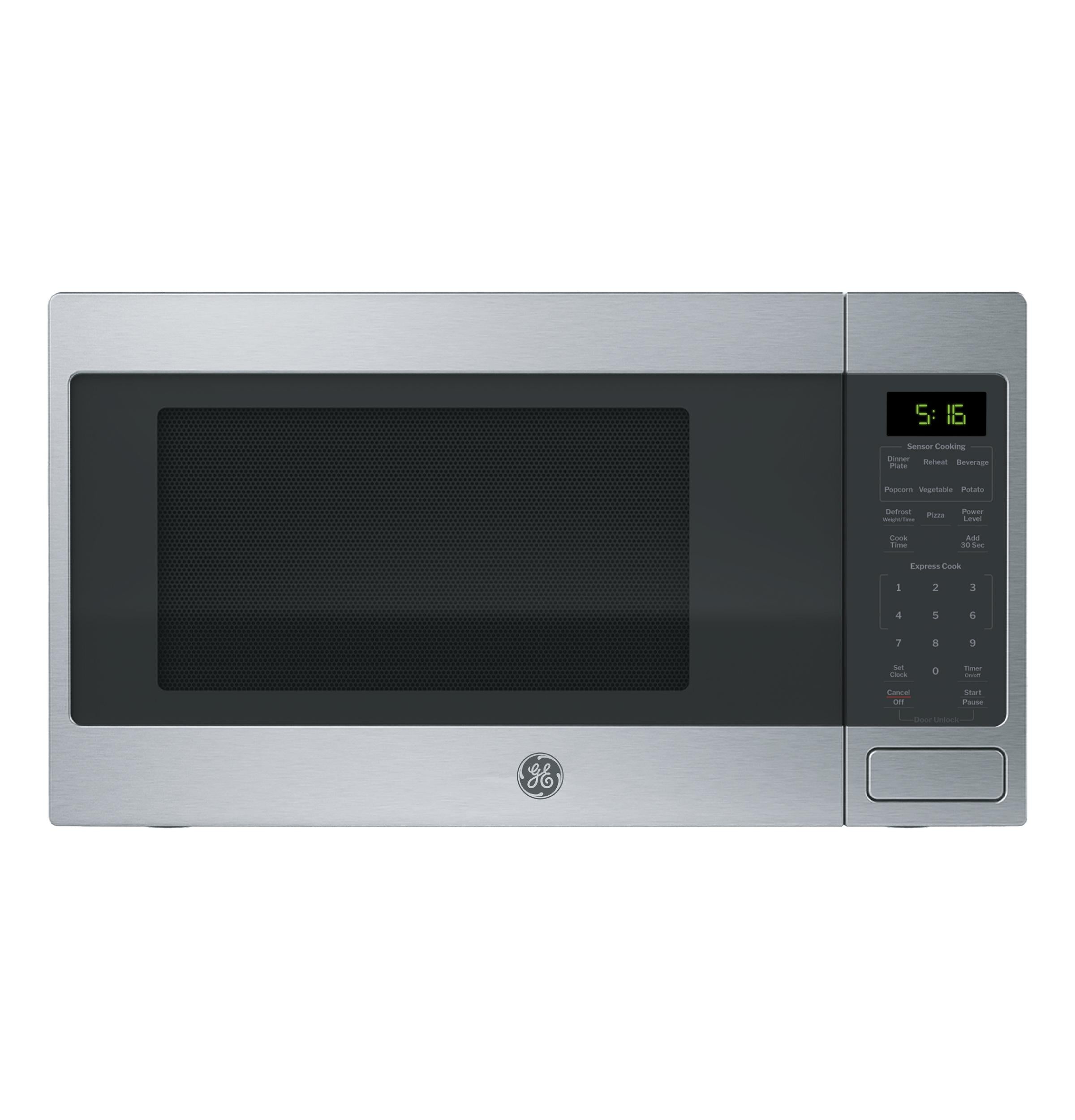 GCST16S1WSS GE® 1.6 Cu. Ft. Countertop Microwave Oven