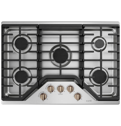Cafe CXCG1K0PMBZ CAF(EBACK)™ 5 Gas Cooktop Knobs - Brushed Bronze