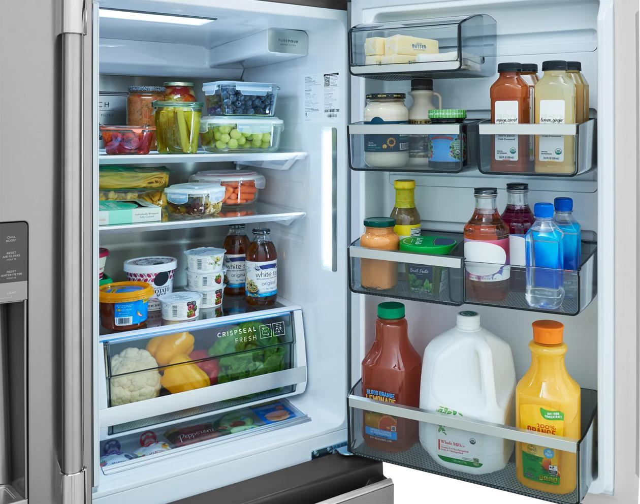 Frigidaire PRMC2290BF 22 Cu. Ft. Counter-Depth 4-Door French Door Refrigerator